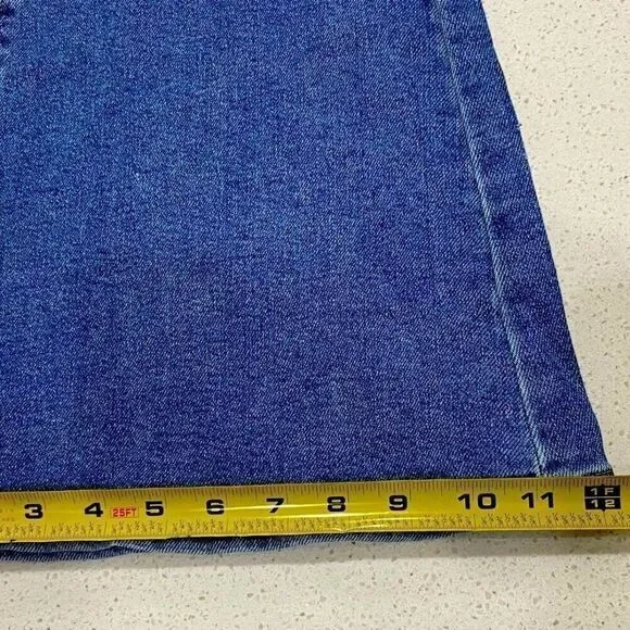 Lee Vintage Modern High Rise Flare Jeans 29x33 NWT Stretch Distressed Denim - Picture 12 of 12